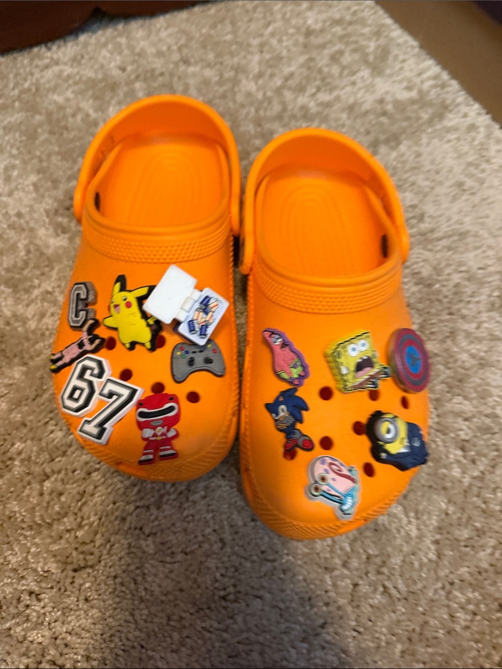 Kids Crocs with Charms